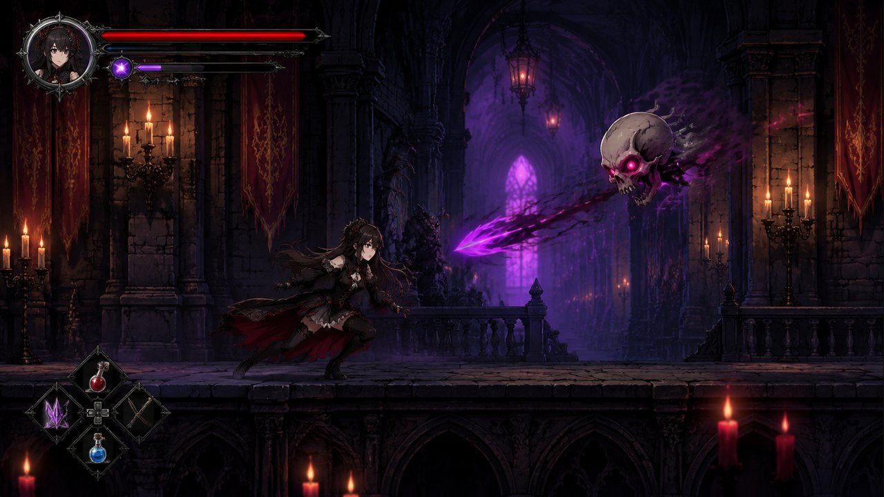 哥特少女勇闯恶魔城2 角色养成 详情图 1