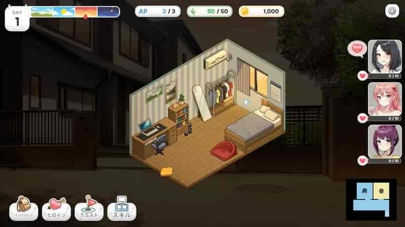 巫女日常~与笨拙青梅竹马的悠闲乡村性活 中文界面 资料图 3